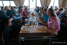 Abendessen im Hotel Radison Blue, Longyearbyen, Spitzbergen