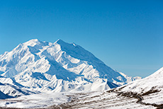 Der Mount McKinley, Denali Nationalpark, Alaska