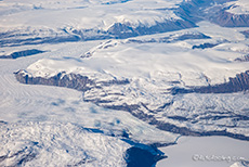 ein gigantischer Gletscher in Grönland