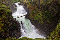 Wasserfall im Little Qualicum Falls Provincial Park, Vancouver Island