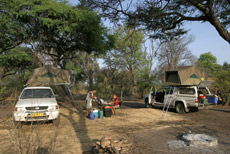 Campsite Nambwa am Kawango