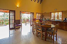 Unser Küche für die nächsten Tage, Villas du Voyageur, Praslin, Seychellen