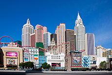 das Hotel "New York New York", Las Vegas